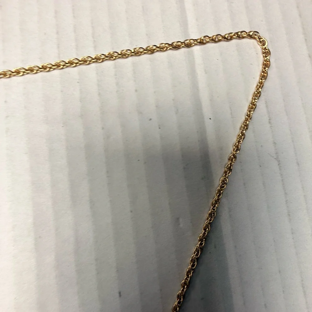 Vintage Napier‎ Necklace Gold Tone Articulated Owl New Amber Stones Large 32”